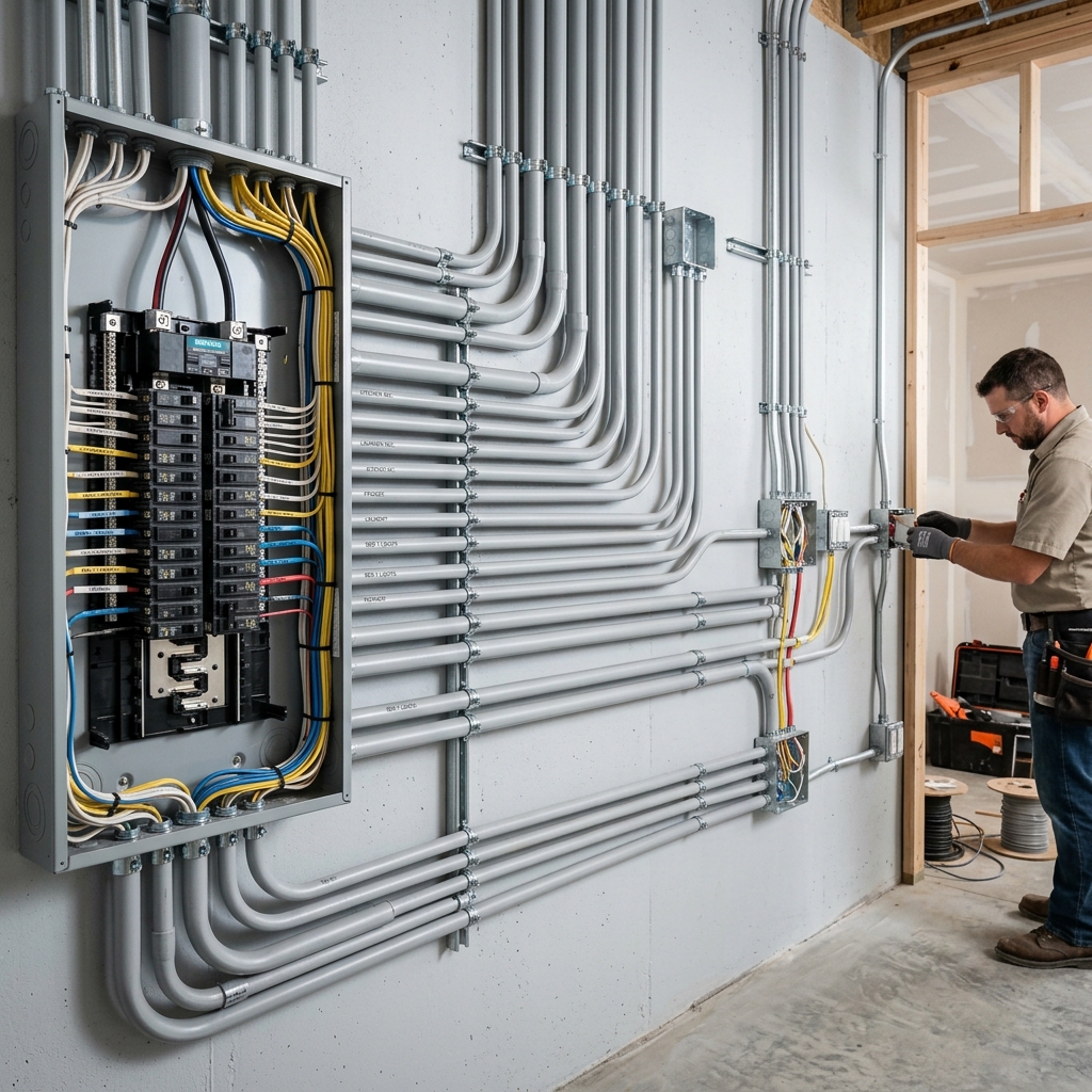 House wiring service in Deoria